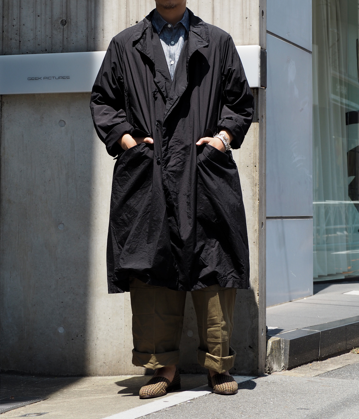 フードフードなしテアトラ デバイスコート TEATORA DEVICE COAT P