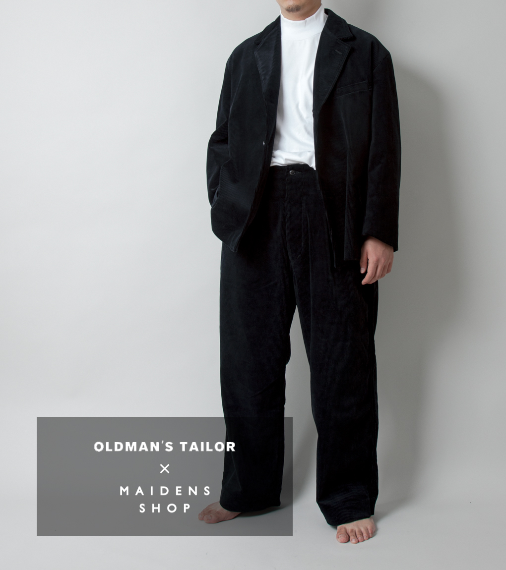 OLDMAN'S TAILOR FOR MAIDENS SHOP “BIG TAILORED JACKET & 2TUCK WIDE 