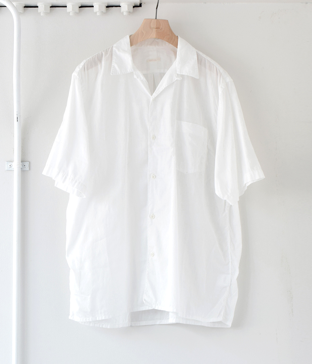 （即完売品）comoli ベタシャン　オープンカラーシャツ　20ss