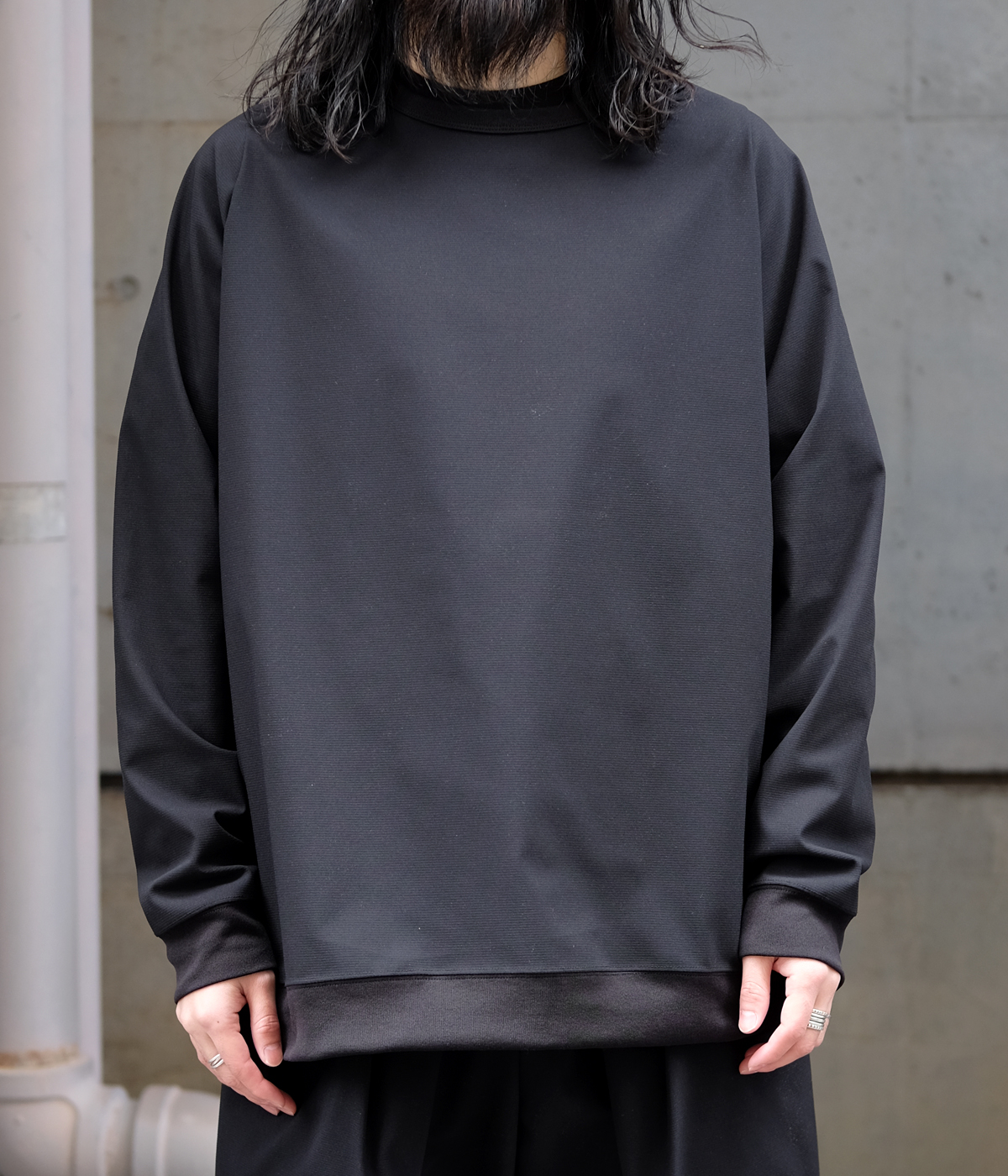 美品 TEATORA CARTRIDGE SWEATER solomodule