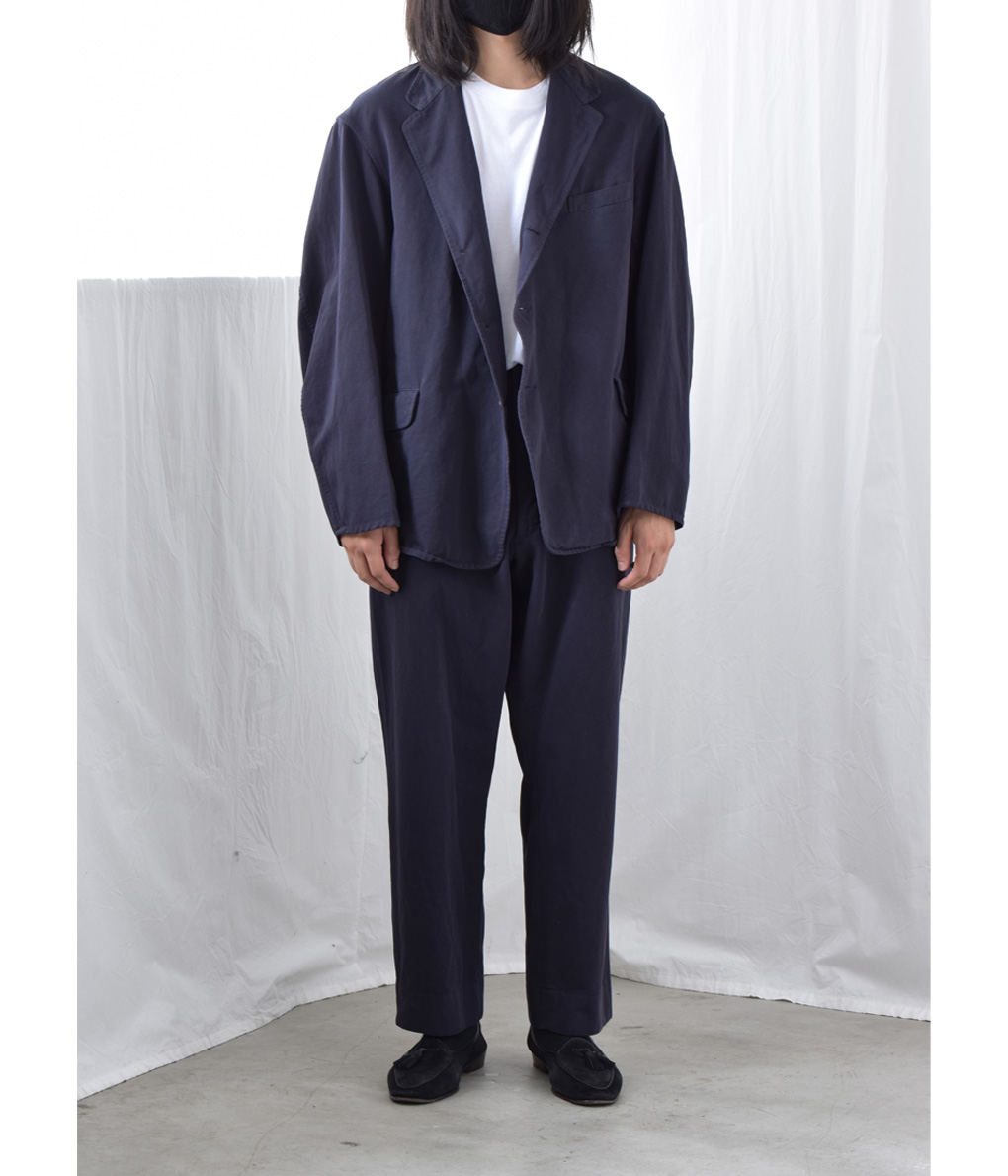 COMOLI 22AW 製品染ジャケット ネイビー size:1-