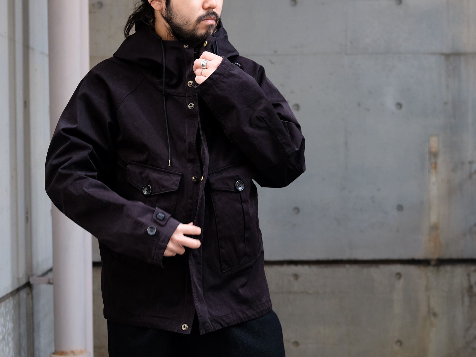 ten-c anorak テンシー ten c 20AW アノラック - ナイロンジャケット