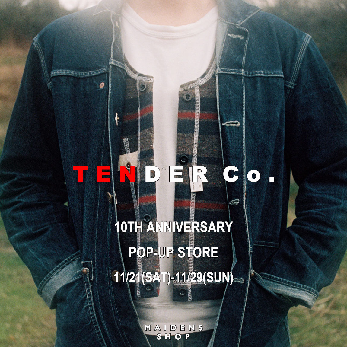 TENDER Co. “10TH ANNIVERSARY” TYPE 900 WOAD & TYPE 132 WOAD 
