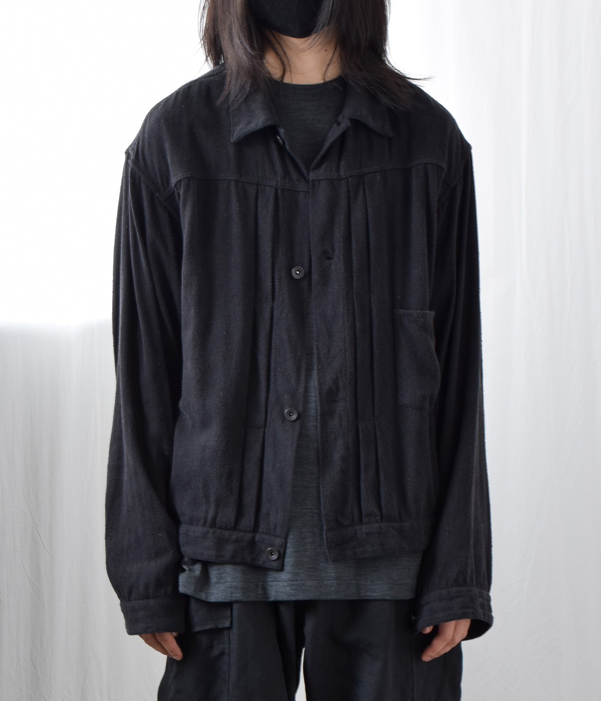 SALE2023】 COMOLI - comoli 21SS コットンサテンハンティング