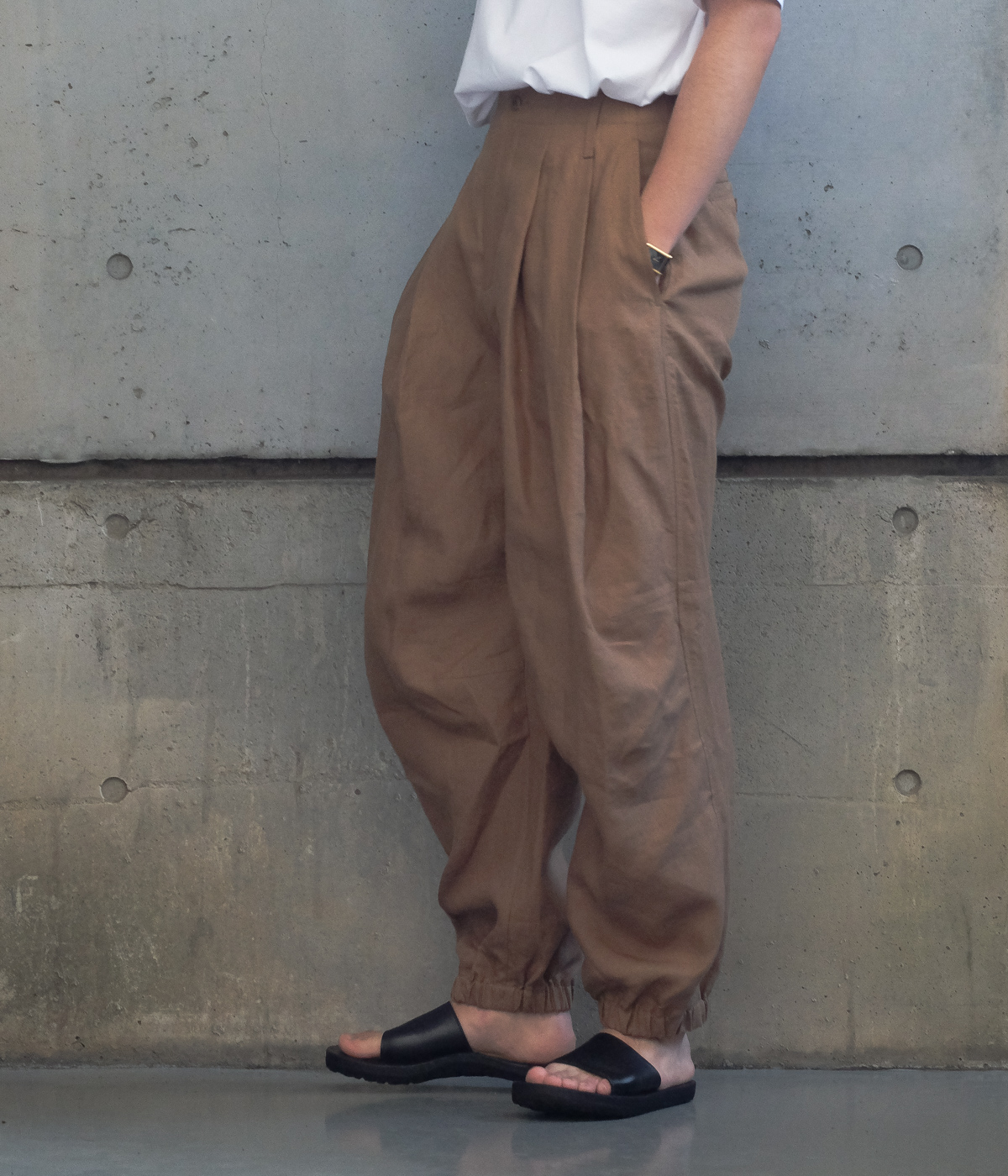 HED MAYNER CARGO PANTS LINEN 21SS
