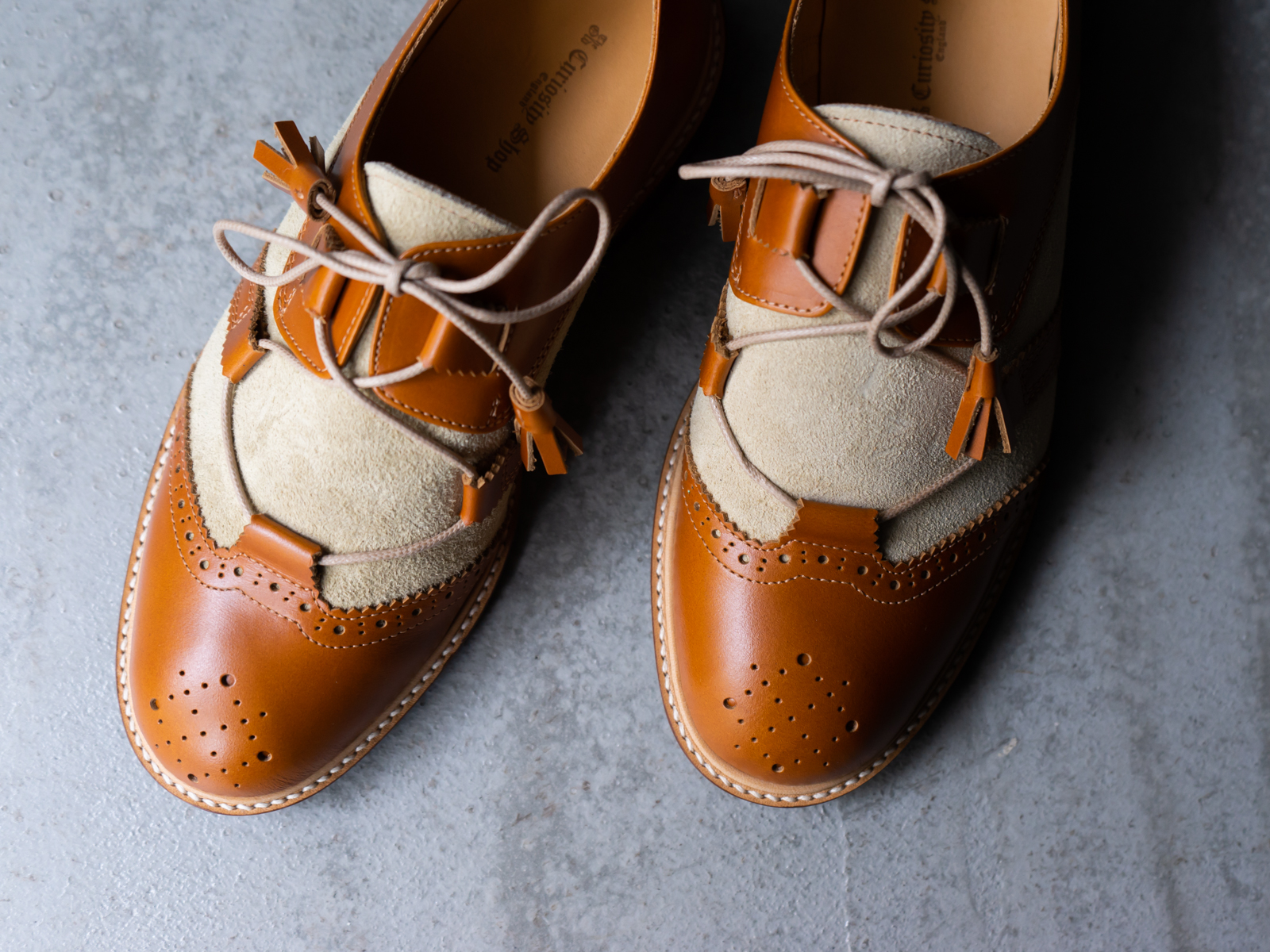 THE OLD CURIOSITY SHOP Ghillie Shoes 金茶QuilpbyT