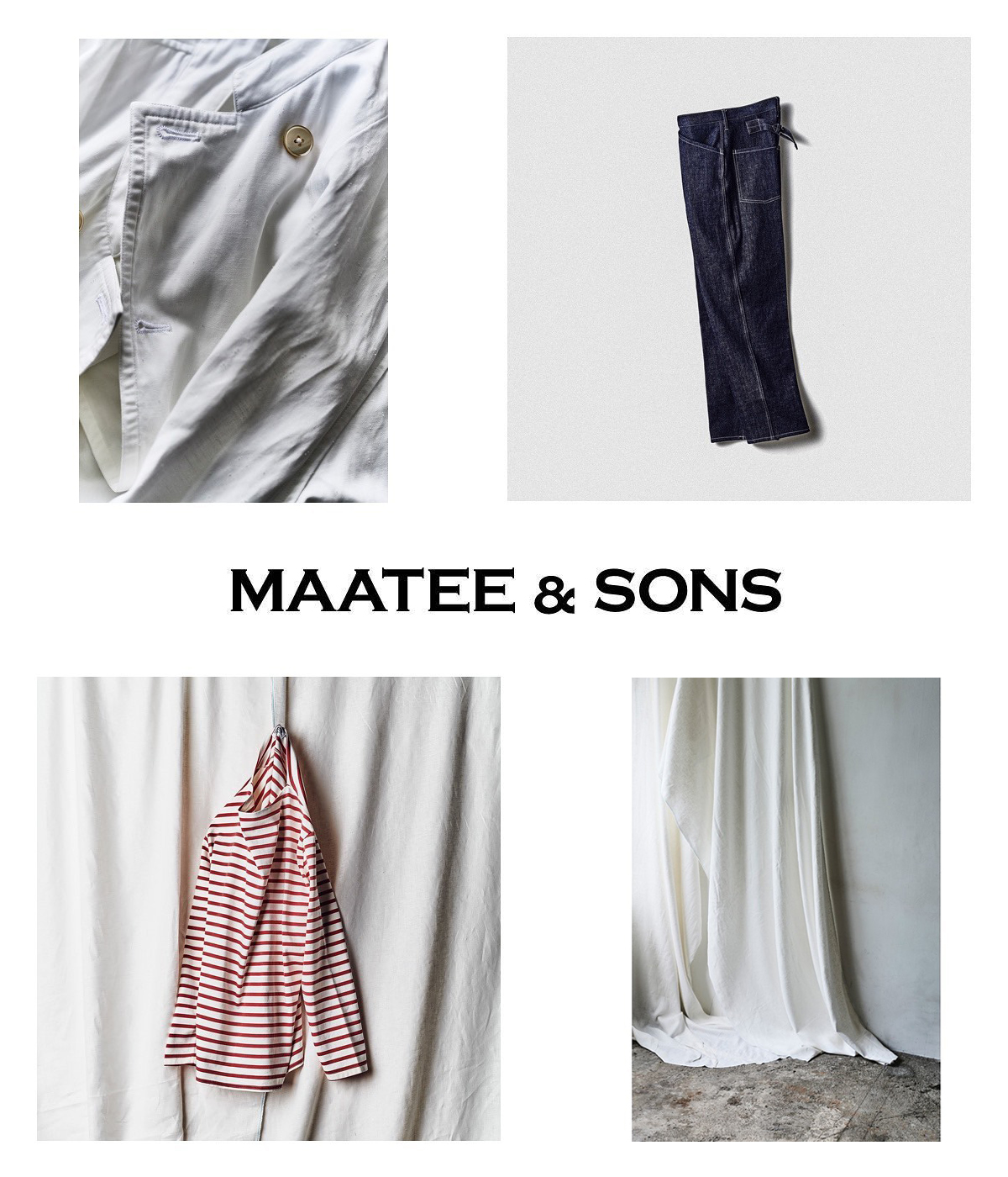 MAATEE&SONS （マーティアンドサンズ　シャンブレー　シャツ）